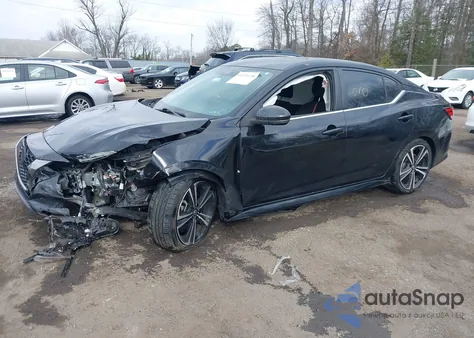 2021 Nissan Sentra Sr Xtronic Cvt z USA, uszkodzony, nr VIN 3N1AB8DV9MY232307
